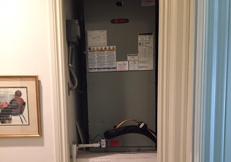 repair tmm5 front draw trane air handler